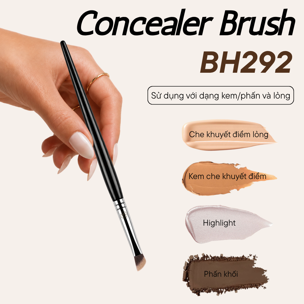 Cọ Che Khuyết Điểm BH Cosmetics Concealer Brush BH292